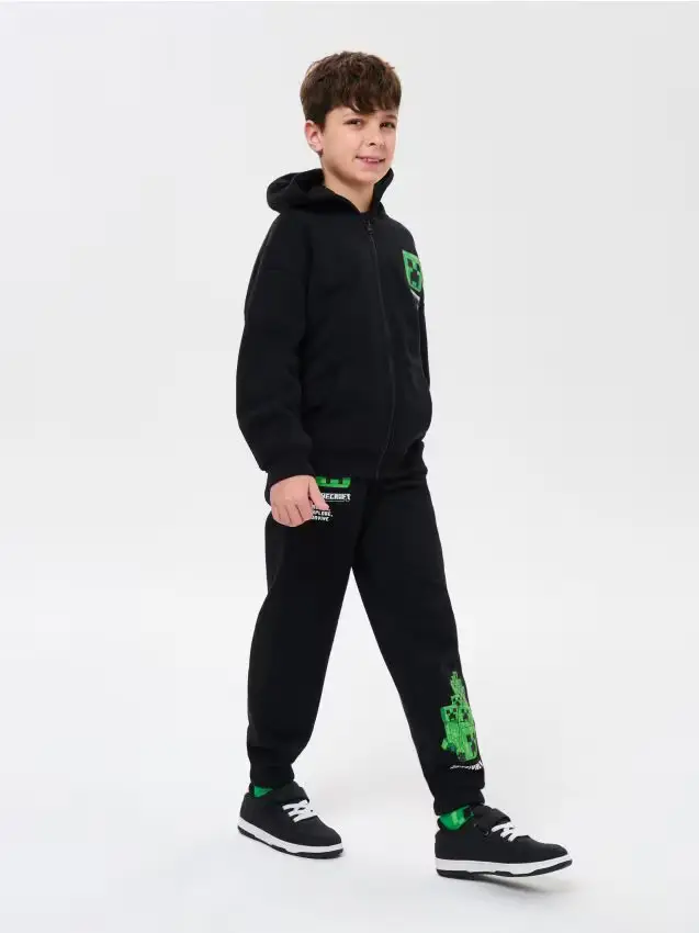 Pantaloni da tuta jogger Minecraft - nero