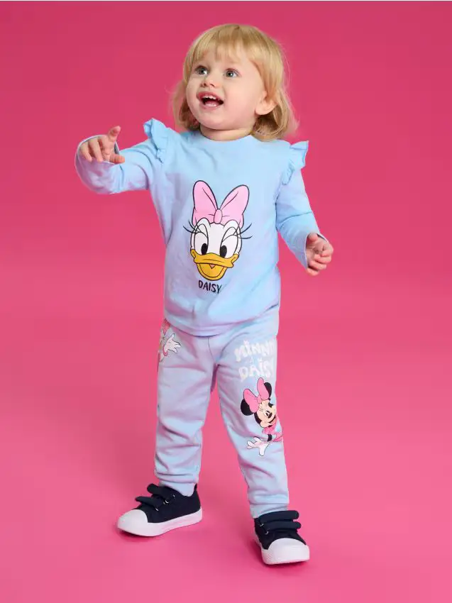 Pantaloni da tuta jogger Minnie and Daisy - blu
