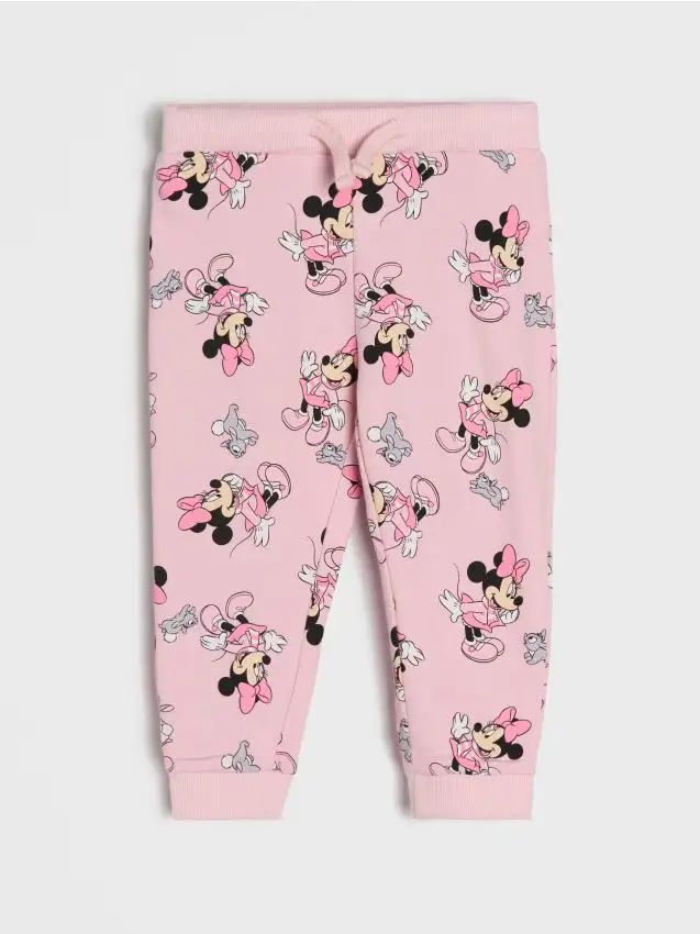Pantaloni da tuta jogger Minnie Mouse - rosa cipria