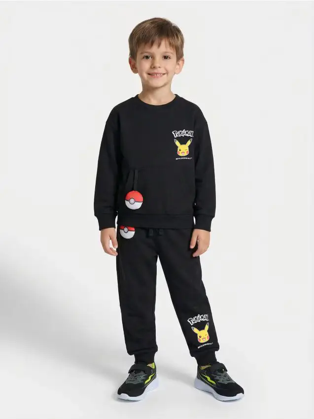 Pantaloni da tuta jogger Pokemon - nero
