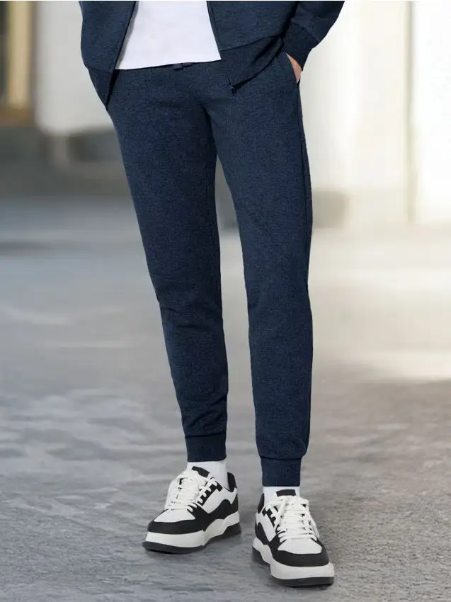 Pantaloni da tuta jogger slim - indaco