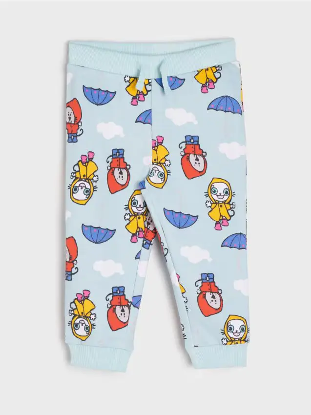 Pantaloni da tuta Kitty Kotty - verde polveroso