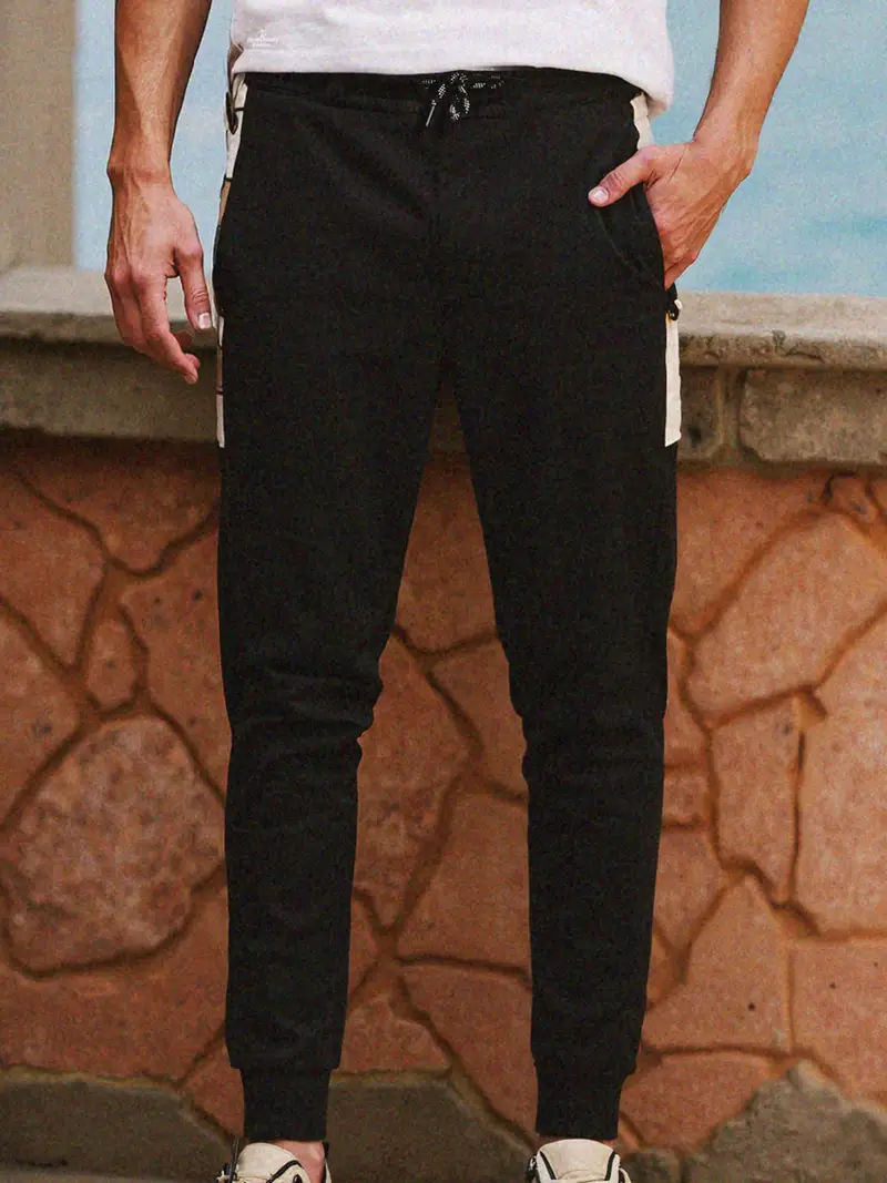 Pantaloni da tuta - nero miniatura 2