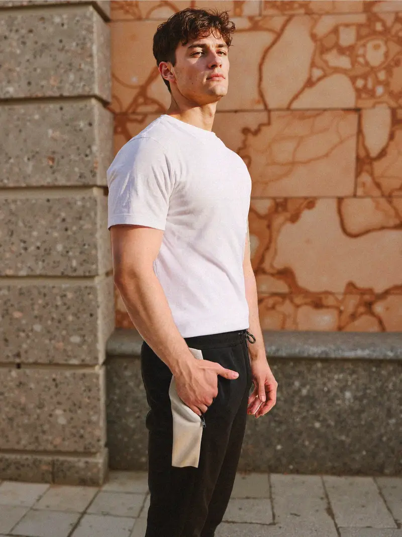 Pantaloni da tuta - nero miniatura 3