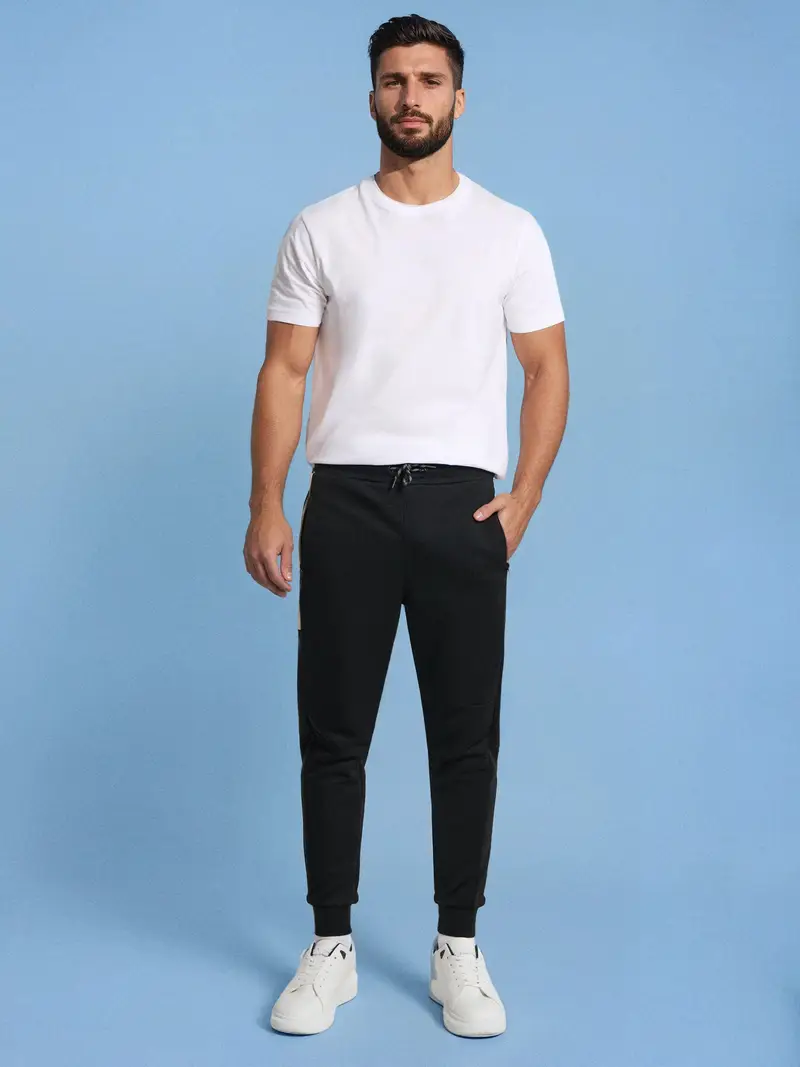 Pantaloni da tuta - nero miniatura 5