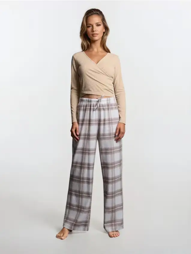 Pantaloni del pigiama - beige