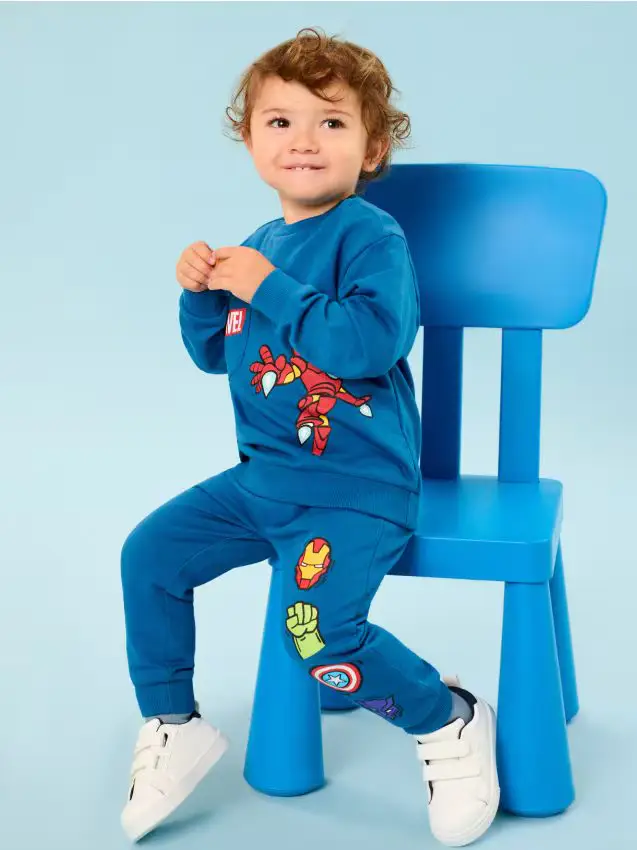 Pantaloni della tuta Marvel - indaco