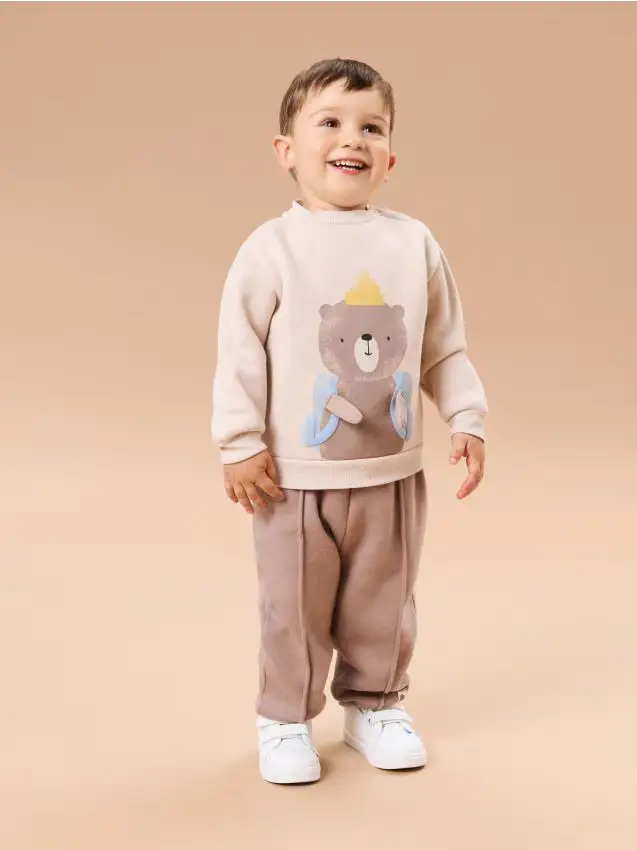 Pantaloni jogger imbottiti - talpa