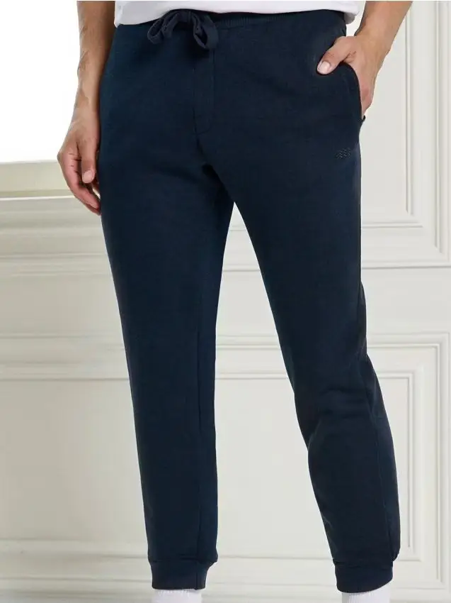 Pantaloni jogger in felpa - blu scuro