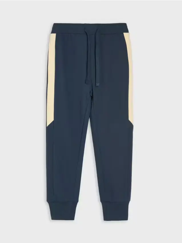 Pantaloni jogger in felpa - blu scuro