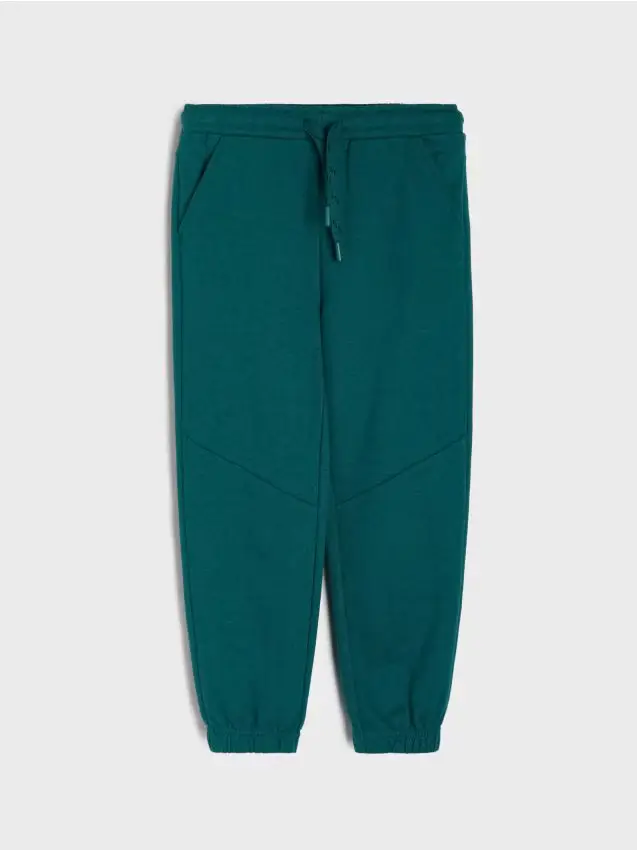 Pantaloni jogger in felpa - verde petrolio
