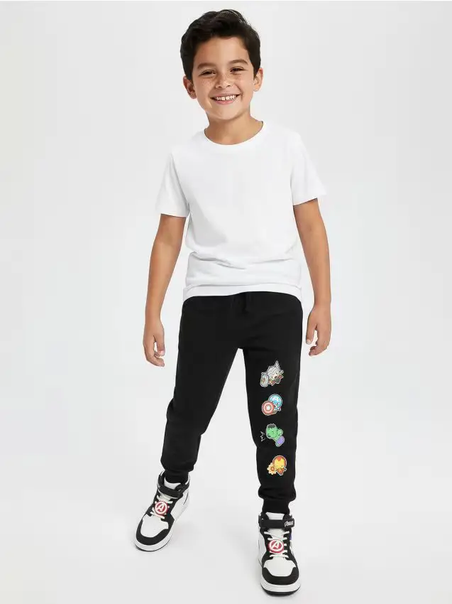 Pantaloni Marvel Kawaii Art Collection - nero