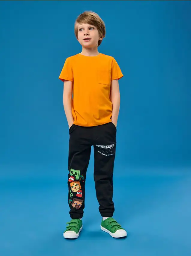 Pantaloni Minecraft - antracite