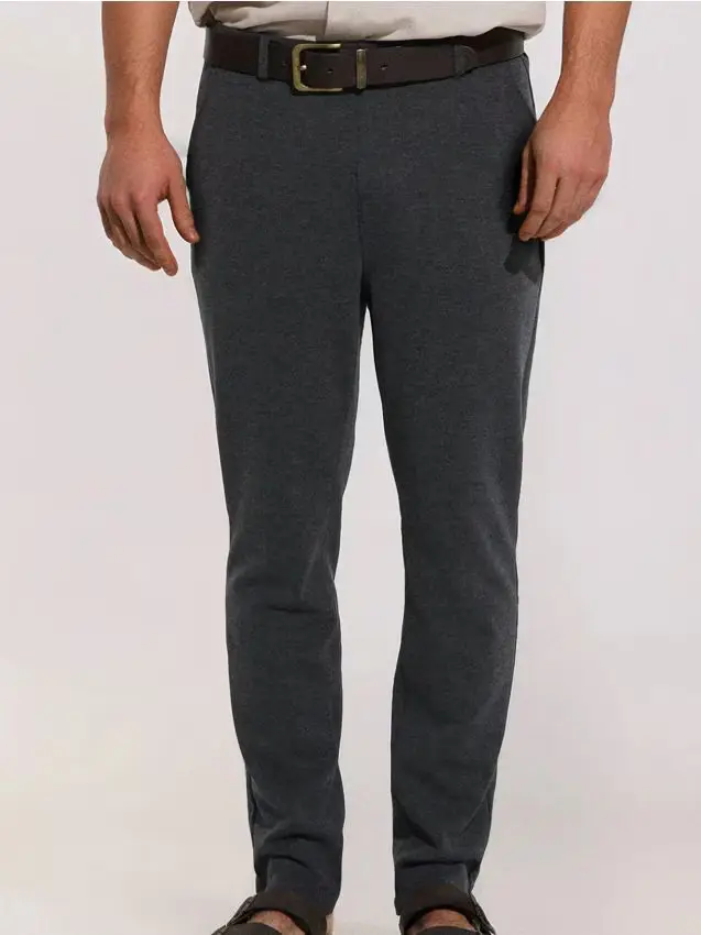 Pantaloni slim fit - nero