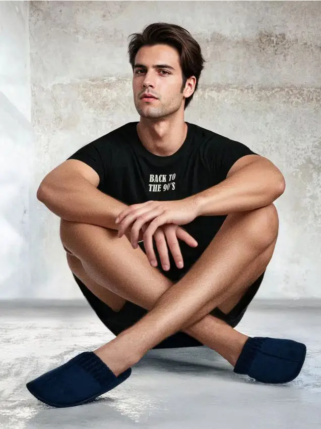 Pantofole - blu scuro