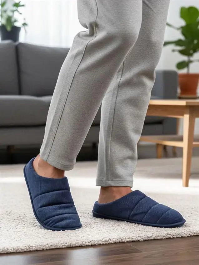 Sinsay Pantofole Blu 4419744