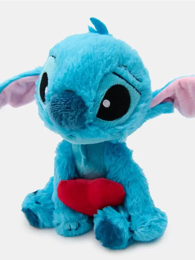 Peluche Stitch con cuore - multicolor