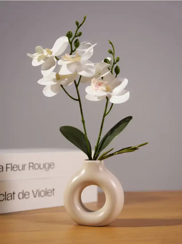 Pianta decorativa in vaso - bianco