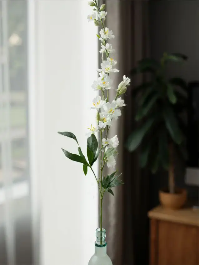 Pianta ornamentale artificiale - bianco