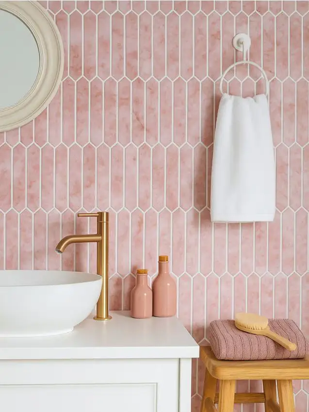 Piastrelle autoadesive, set da 4 pezzi - pesca