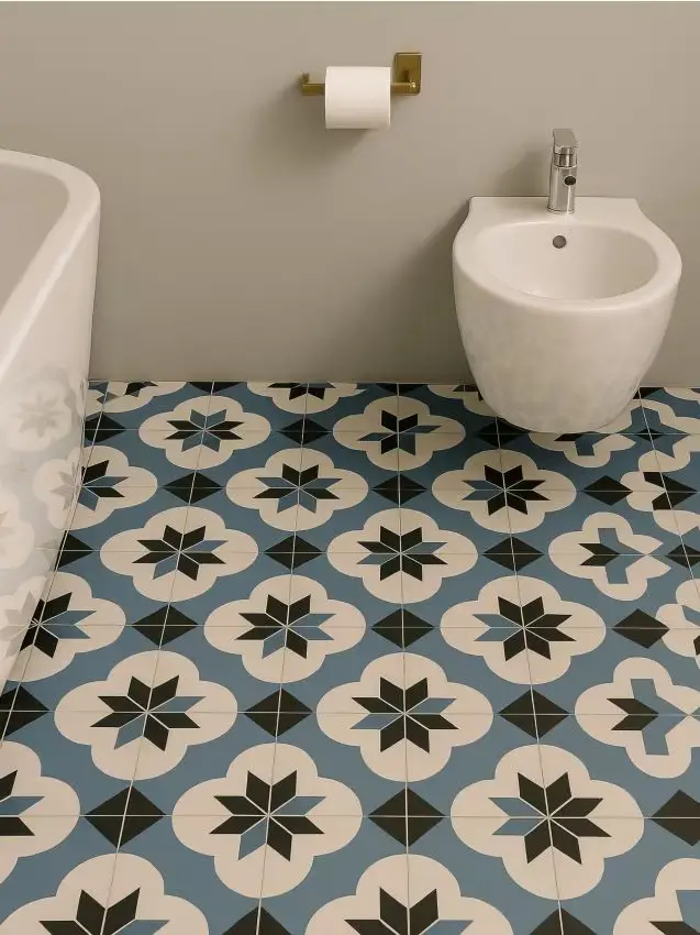 Piastrelle autoadesive, set da 4 pezzi - tTurchese