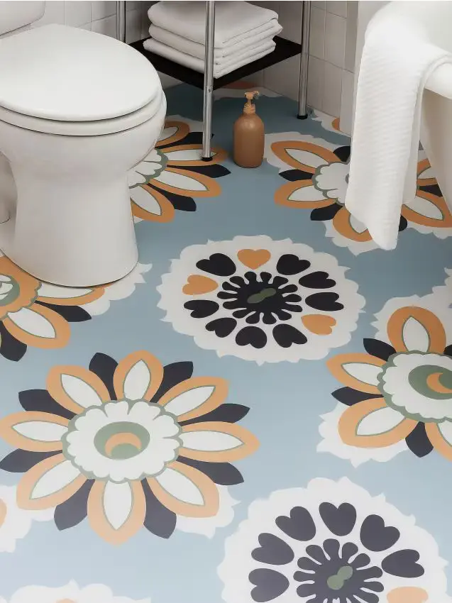 Piastrelle autoadesive, set da 4 pezzi - turchese chiaro