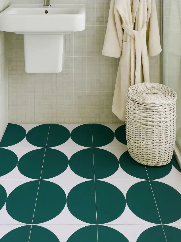 Piastrelle autoadesive, set da 4 pezzi - verde chiaro