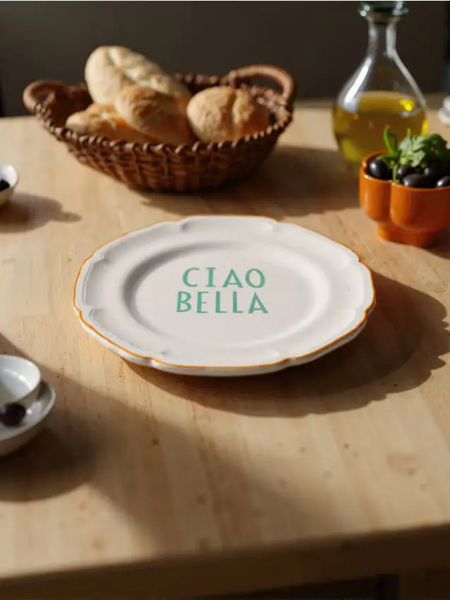 Piatto - blu pallido