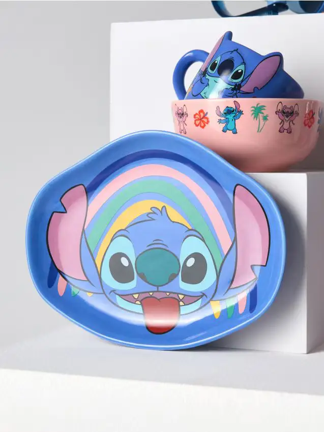 Piatto in ceramica Stitch - multicolor