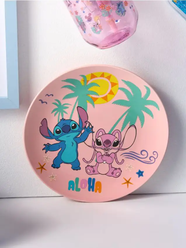 Piatto in ceramica Stitch - multicolor