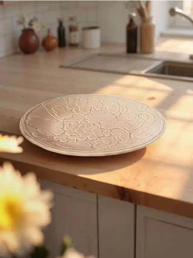 Piatto - rosa pastello