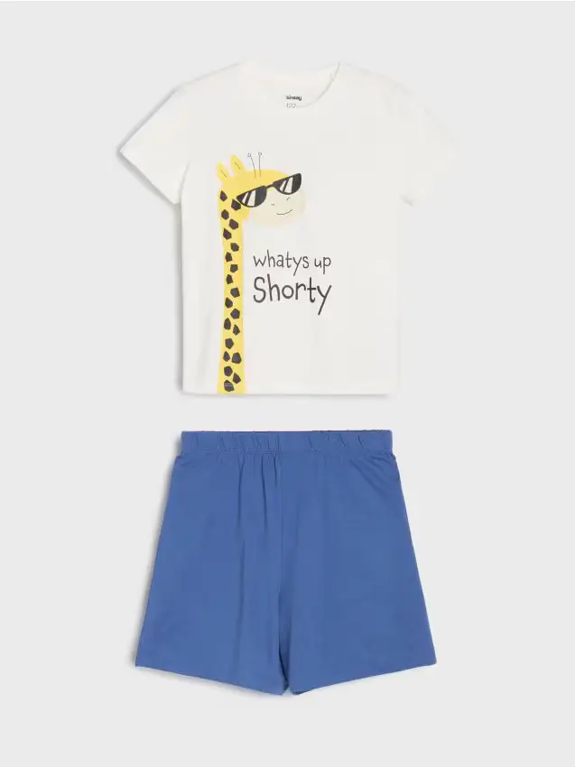 Pigiama a 2 pezzi - bianco