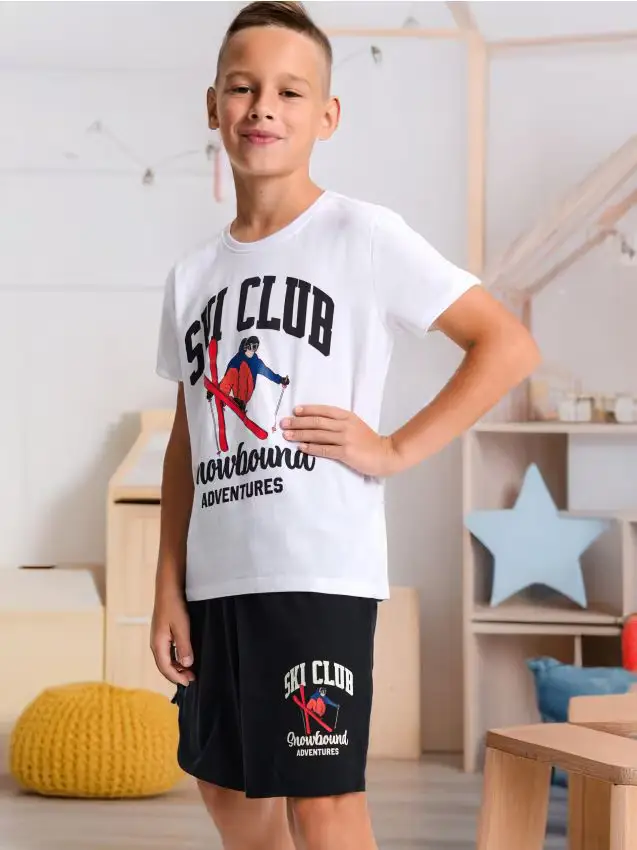 Pigiama a 2 pezzi - bianco