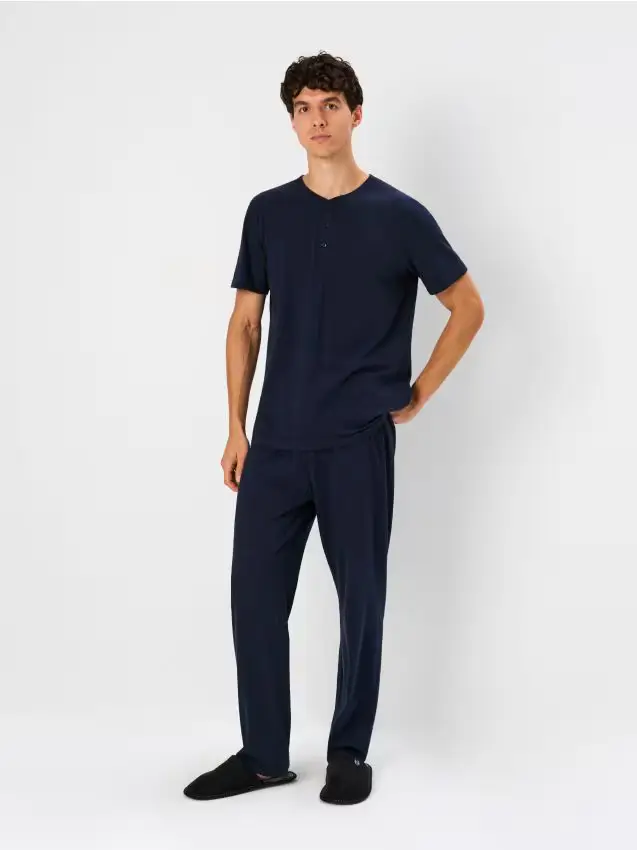 Pigiama a 2 pezzi - blu scuro