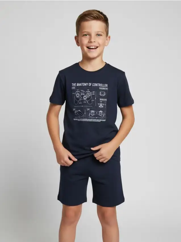 Pigiama a 2 pezzi - blu scuro