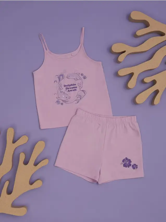 Pigiama a 2 pezzi - lavanda