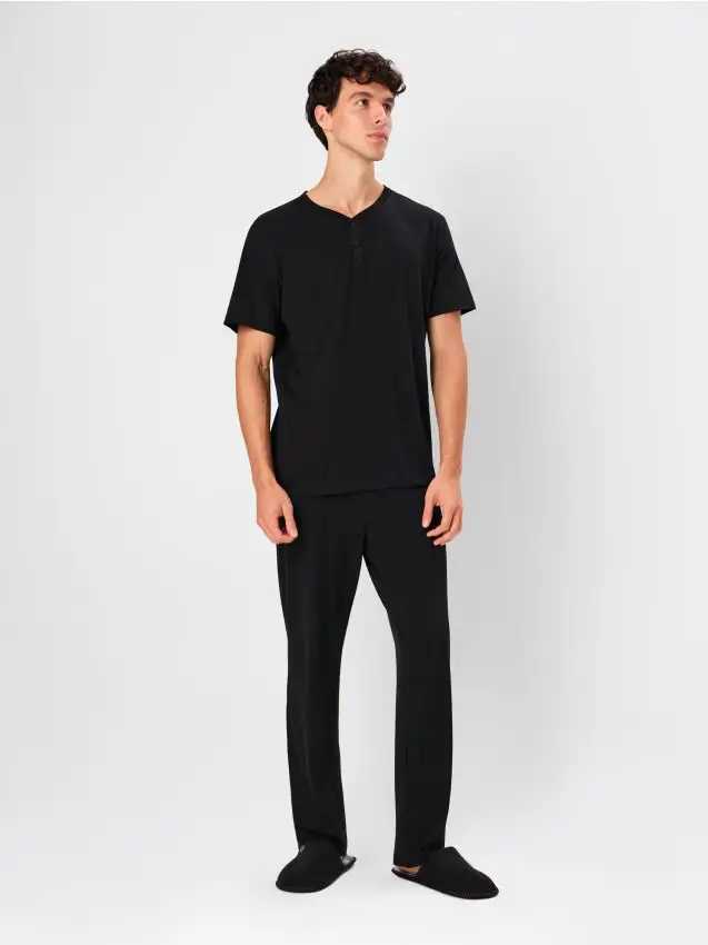 Pigiama a 2 pezzi - nero