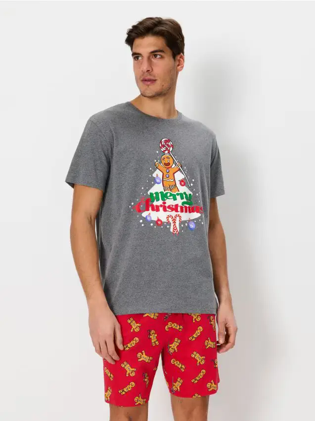 Pigiama a 2 pezzi Shrek - grigio scuro