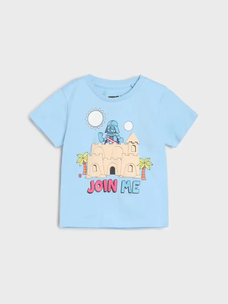 Pigiama a 2 pezzi Star Wars - blu pallido miniatura 4