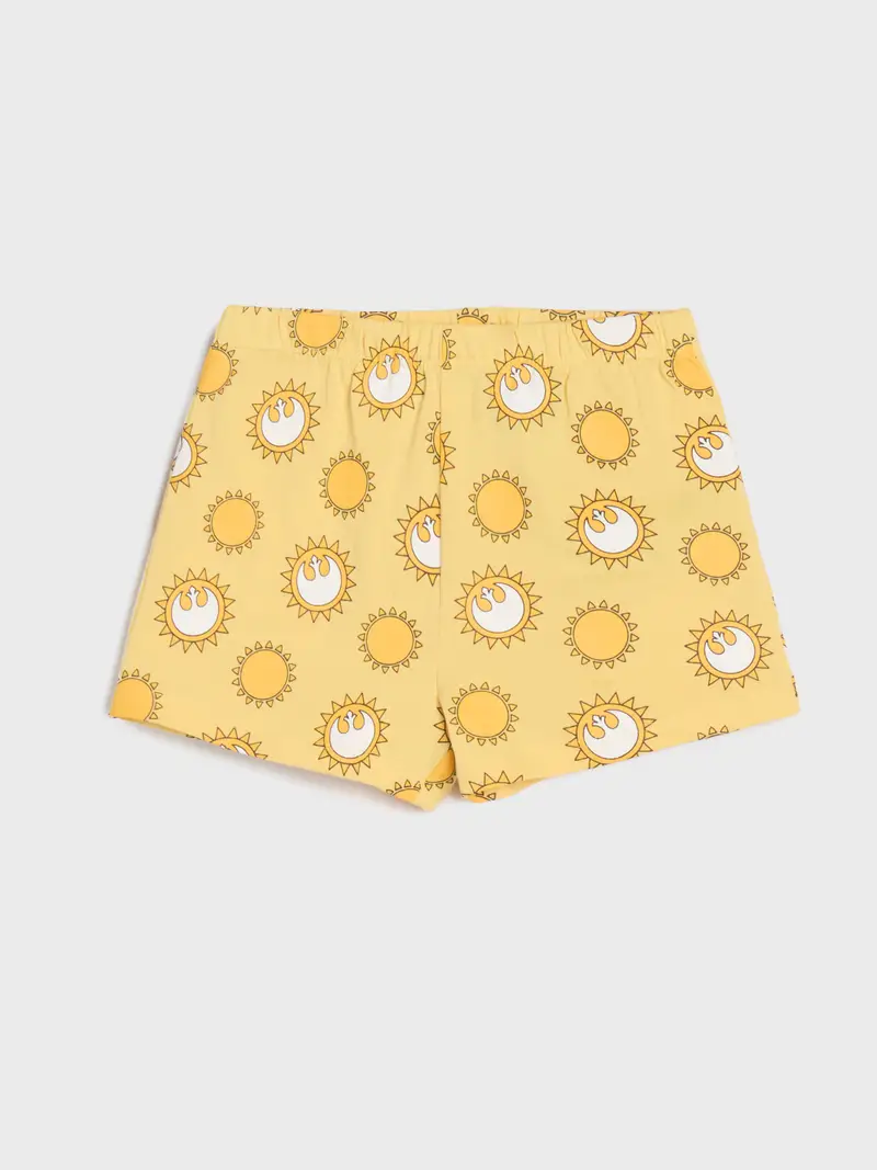 Pigiama a 2 pezzi Star Wars - giallo chiaro miniatura 5