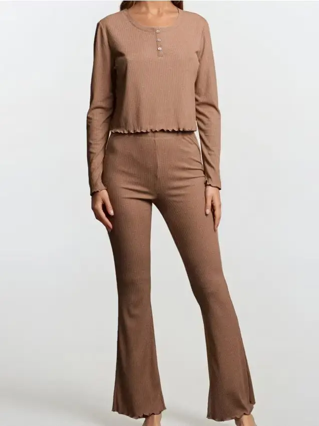 Pigiama a 2 pezzi - viola acciaio