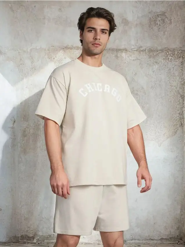 Pigiama oversize due pezzi - multicolor