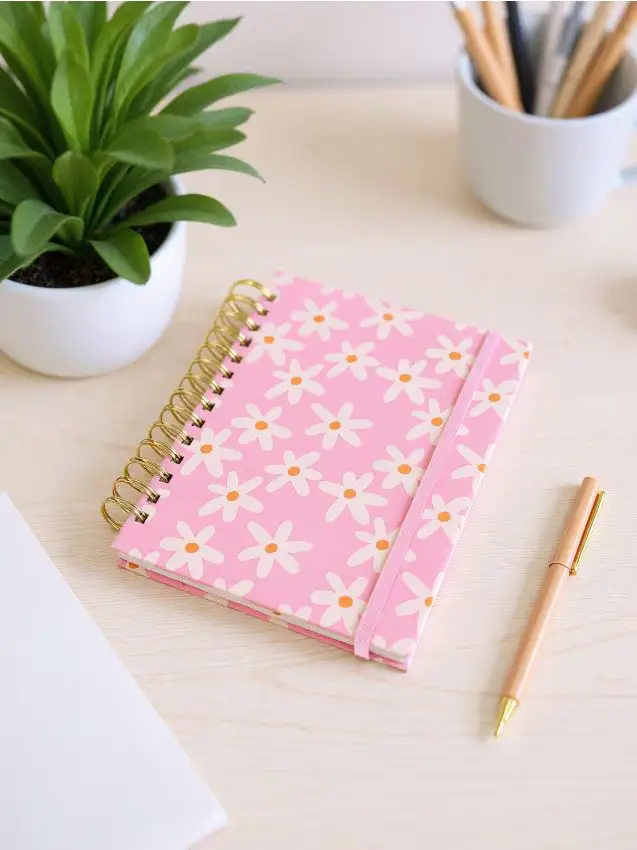 Planner mensile - rosa