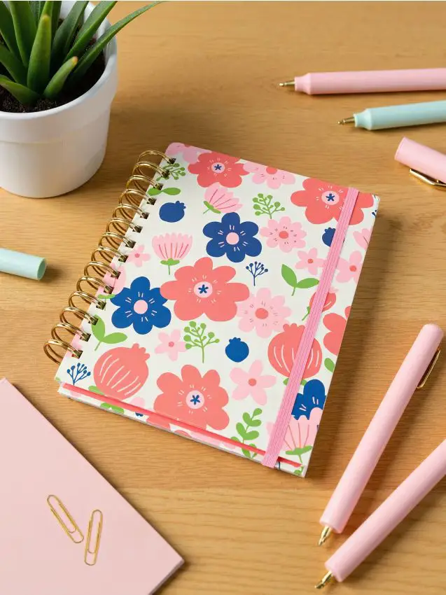 Planner mensile - rosso