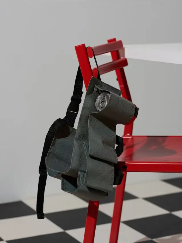 Porta-tazza - grigio scuro