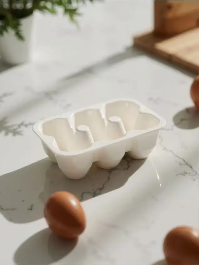 Portauova 6 pack - bianco