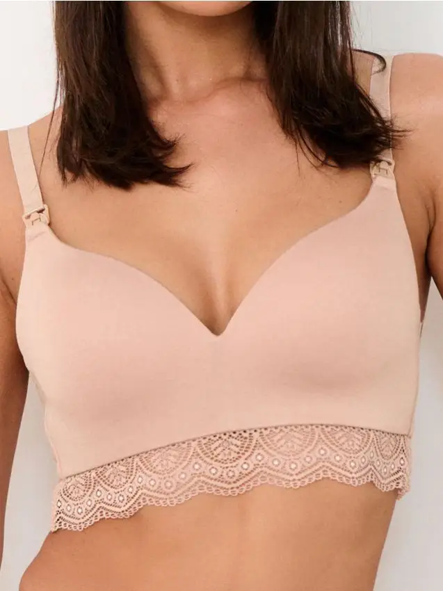 Reggiseno per allattamento - beige