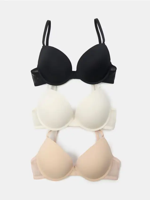 Reggiseno push-up 3 pack - multicolor