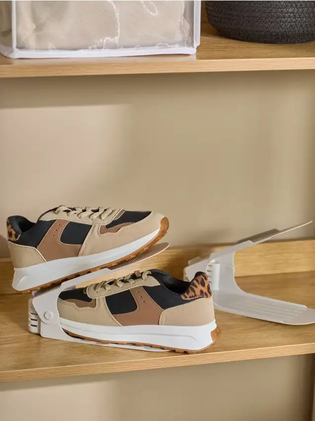 Scarpiera 5 pack - grigio chiaro