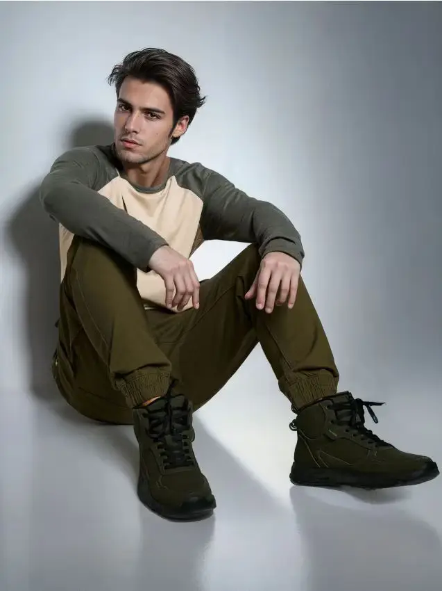 Sinsay Scarponcini Verde 4419804